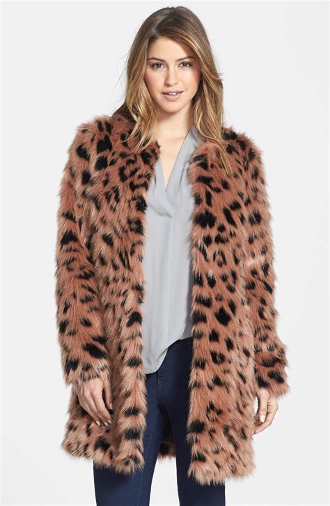 michael kors blue and black faux fur coat womens|Michael Kors discount coats.